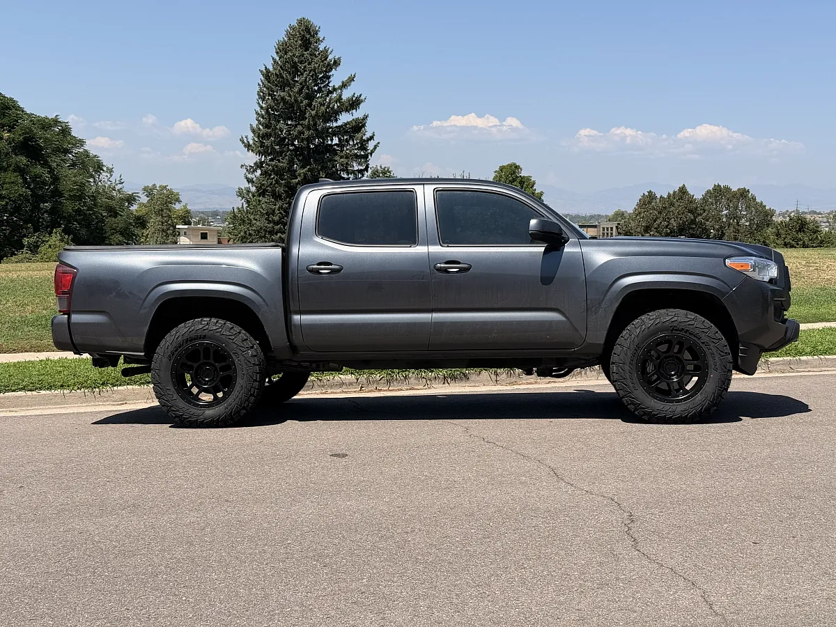 Black AGP TRUX on 2022 Toyota Tacoma