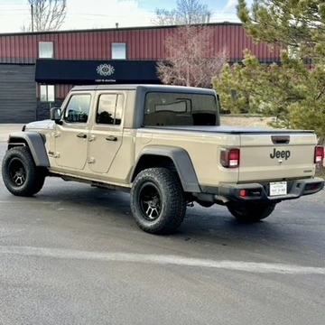 AGP TRUX Black Rim on 2024 Jeep Gladiator