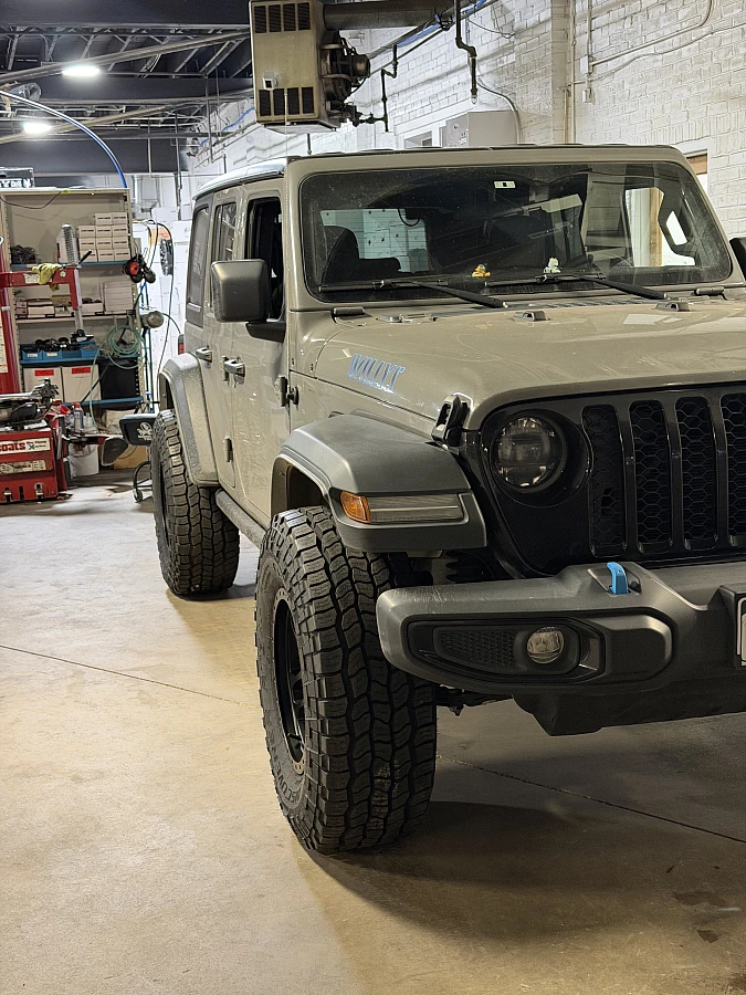 AGP TRUX Black Rim on 2024 Jeep Wrangler