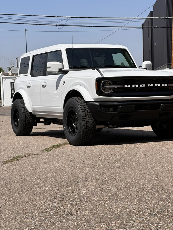 2025 Ford Bronco with AGP TRUX Black Wheels