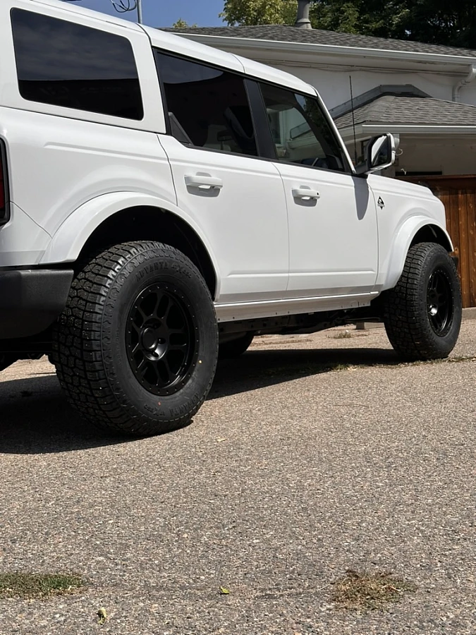 AGP Black TRUX Wheel on 2025 Ford Bronco
