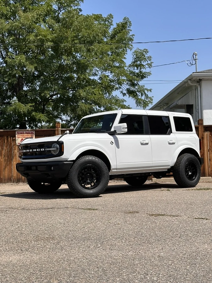 AGP TRUX Black Aftermarket Wheel on 2025 Ford Bronco