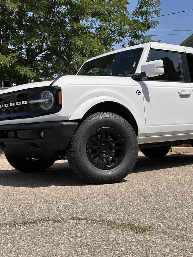 AGP TRUX Wheels in Black for 2025 Ford Bronco