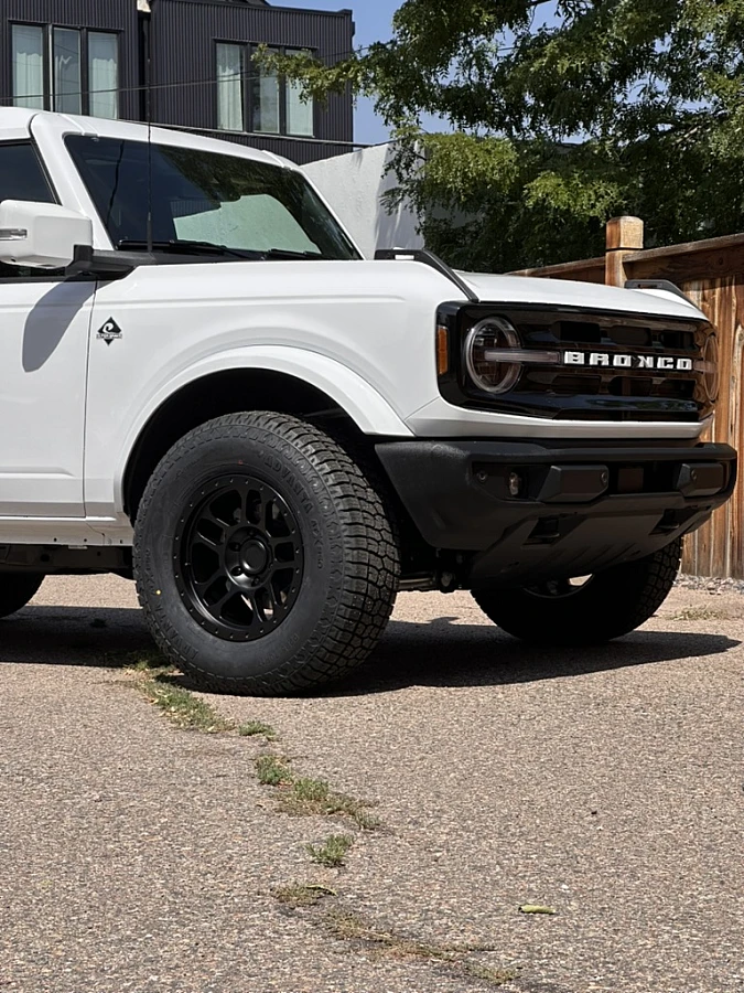 Black AGP TRUX on 2025 Ford Bronco