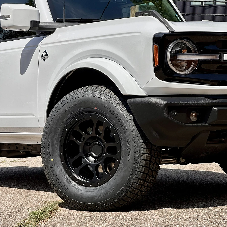 2025 Ford Bronco Running AGP TRUX Black