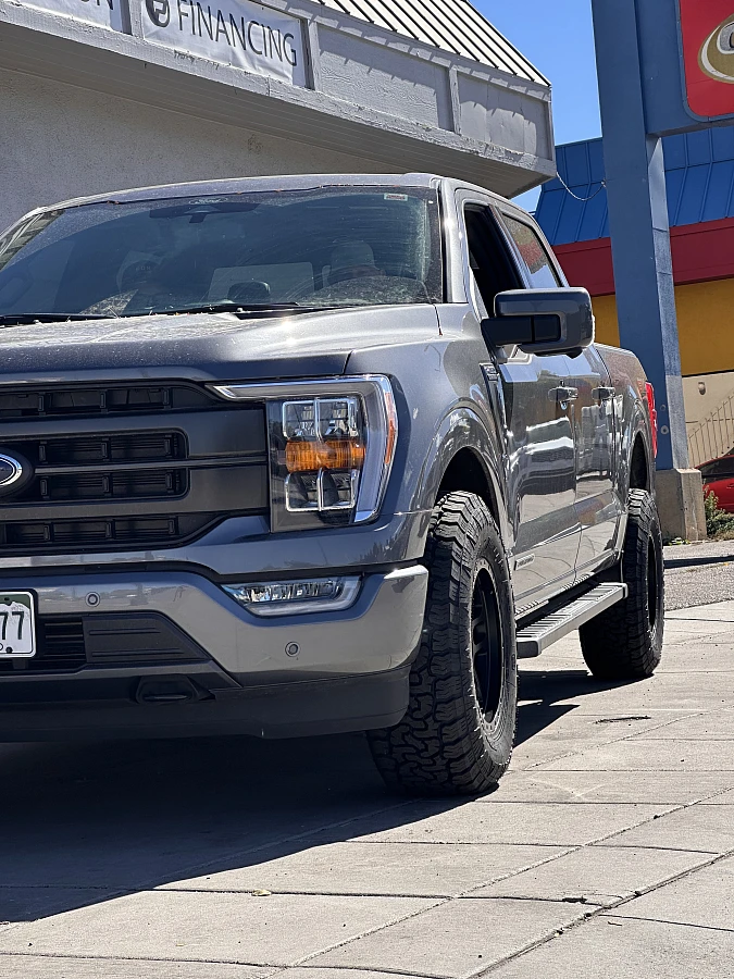 AGP TRUX Black Aftermarket Wheel on 2025 Ford F-150