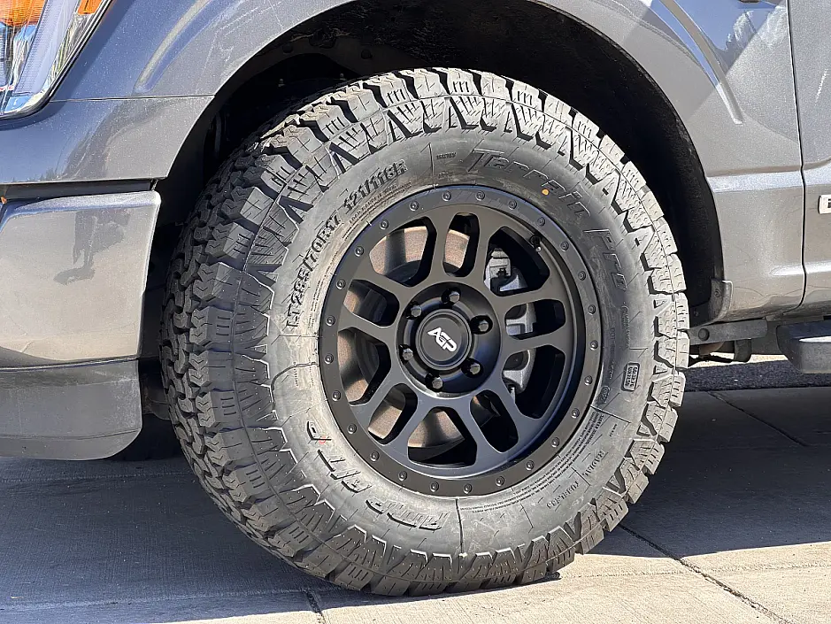 AGP TRUX Black Rim on 2025 Ford F-150