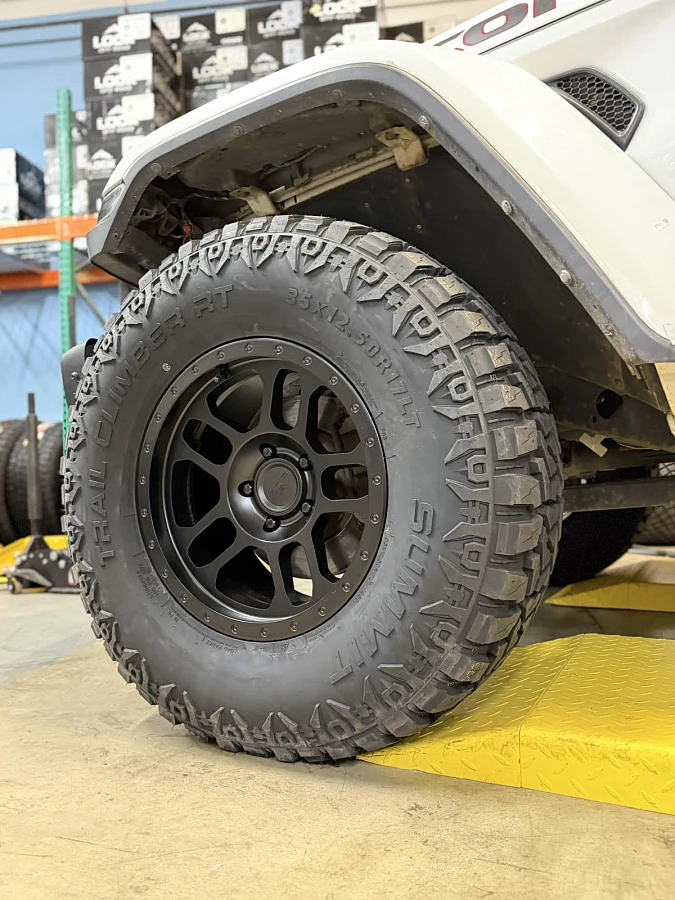 2025 Jeep Gladiator with AGP TRUX Black Rims