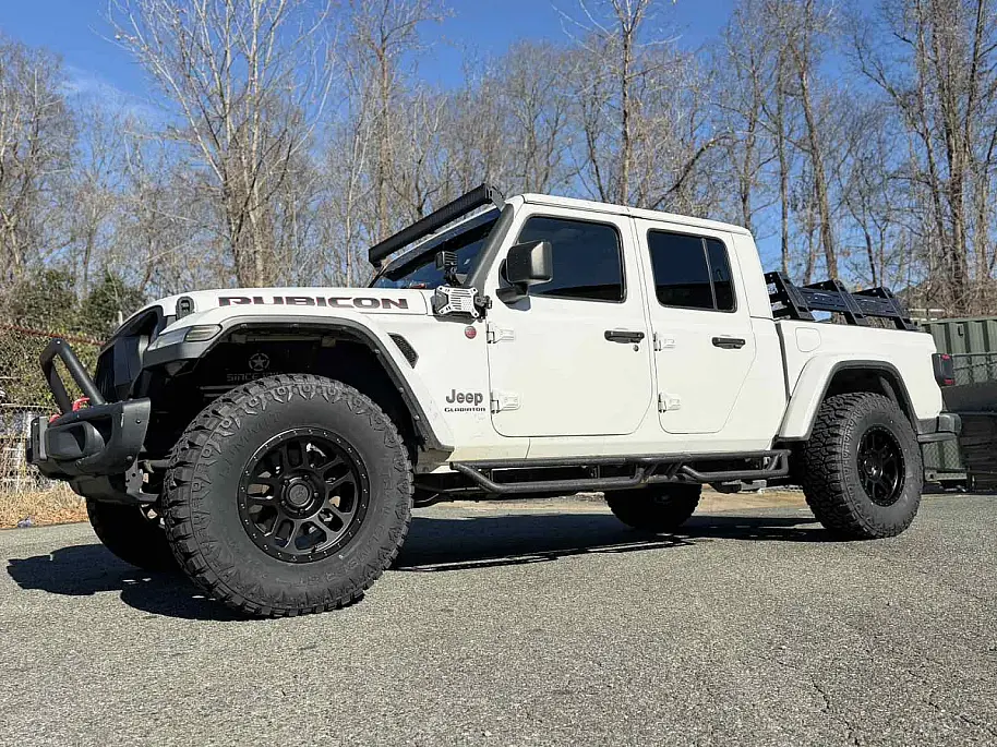 2025 Jeep Gladiator with Black AGP TRUX Rims