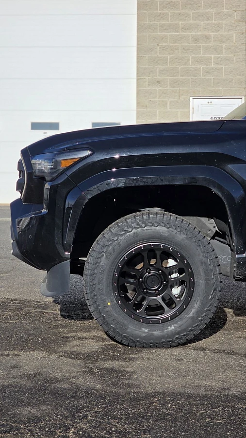 Black AGP TRUX on 2026 Toyota Tacoma