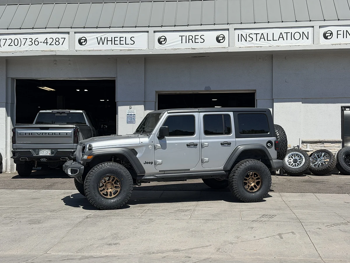 2019 Jeep Wrangler Equipped with AGP TRUX Bronze