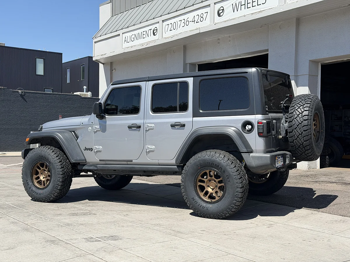 AGP Bronze TRUX Wheel on 2019 Jeep Wrangler