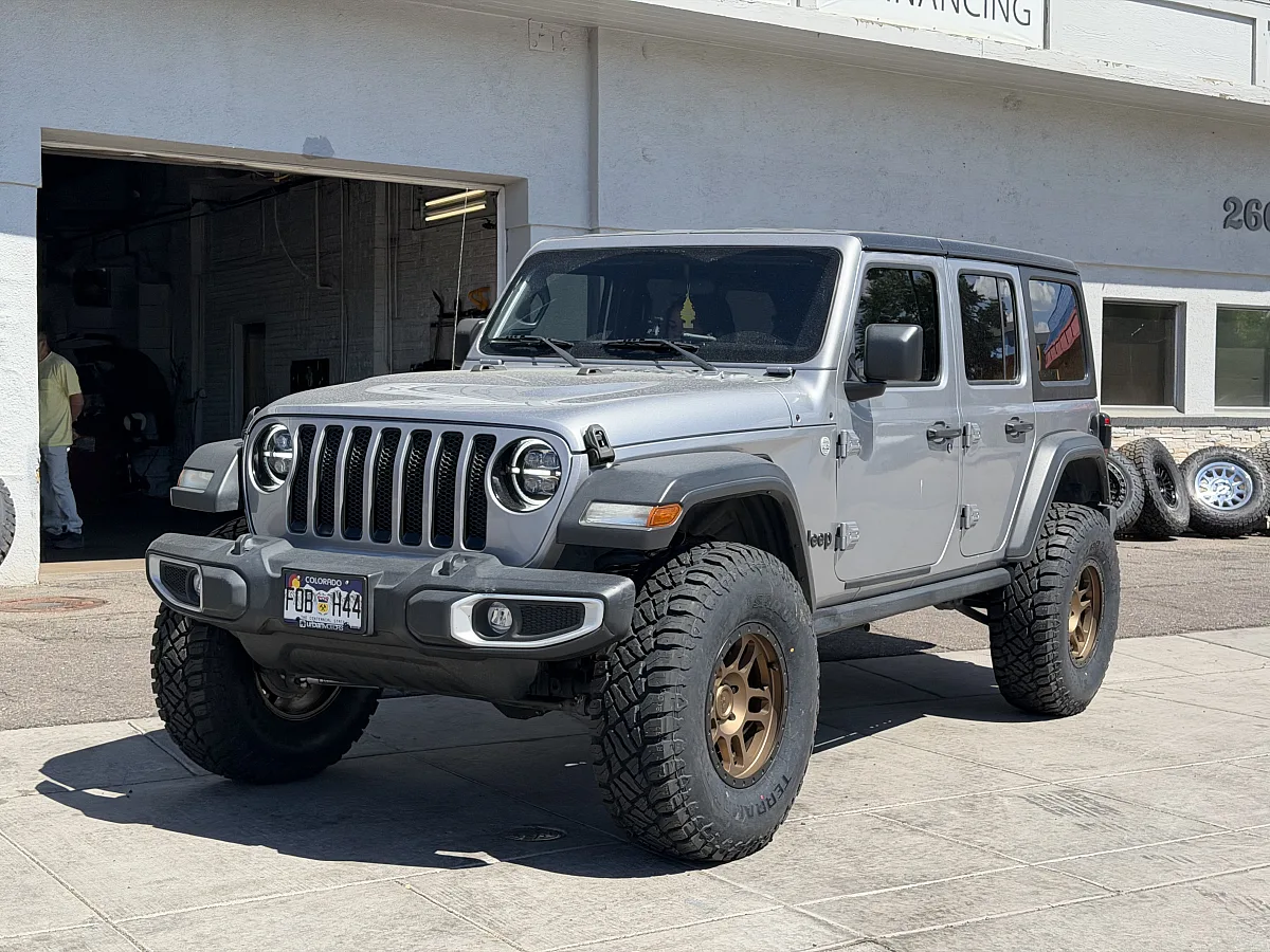 AGP TRUX Bronze Aftermarket Wheel on 2019 Jeep Wrangler