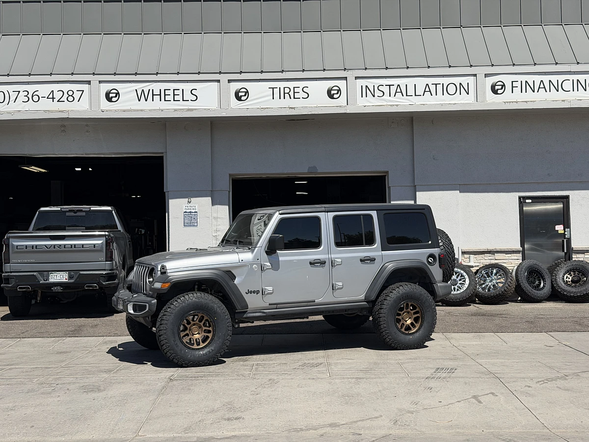 AGP TRUX Wheels in Bronze for 2019 Jeep Wrangler