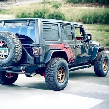2023 Jeep Wrangler with AGP TRUX Bronze Wheels