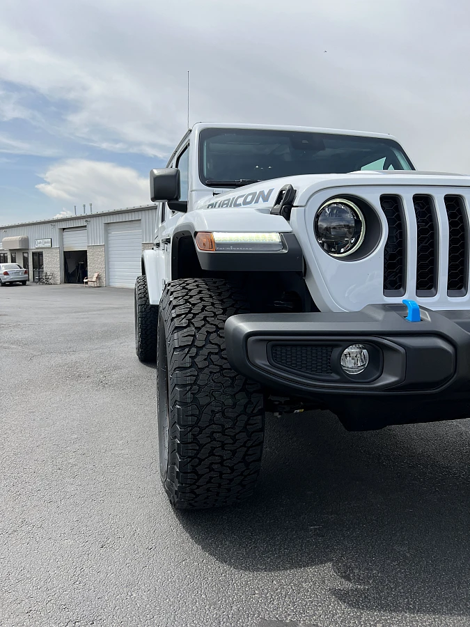 2024 Jeep Wrangler with AGP TRUX Bronze Rims
