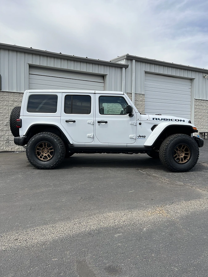 AGP Bronze TRUX Wheel on 2024 Jeep Wrangler