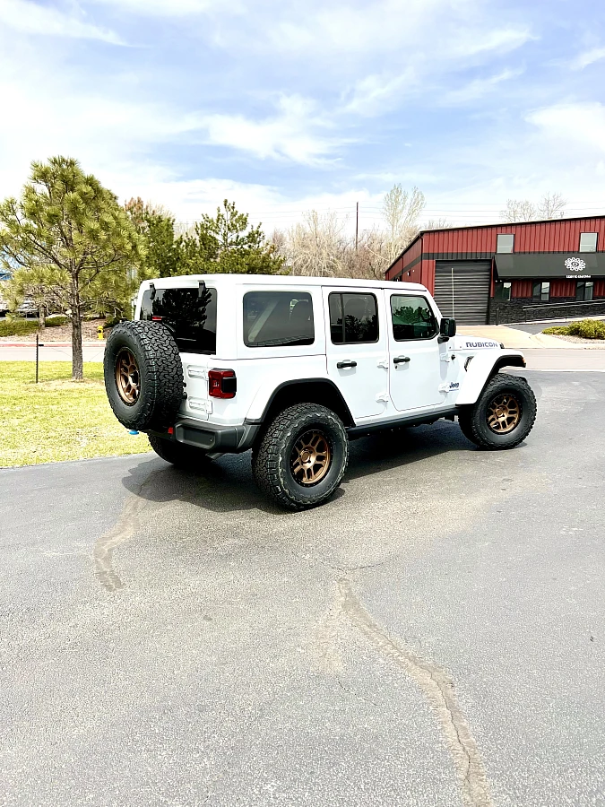 AGP TRUX Bronze Rim on 2024 Jeep Wrangler