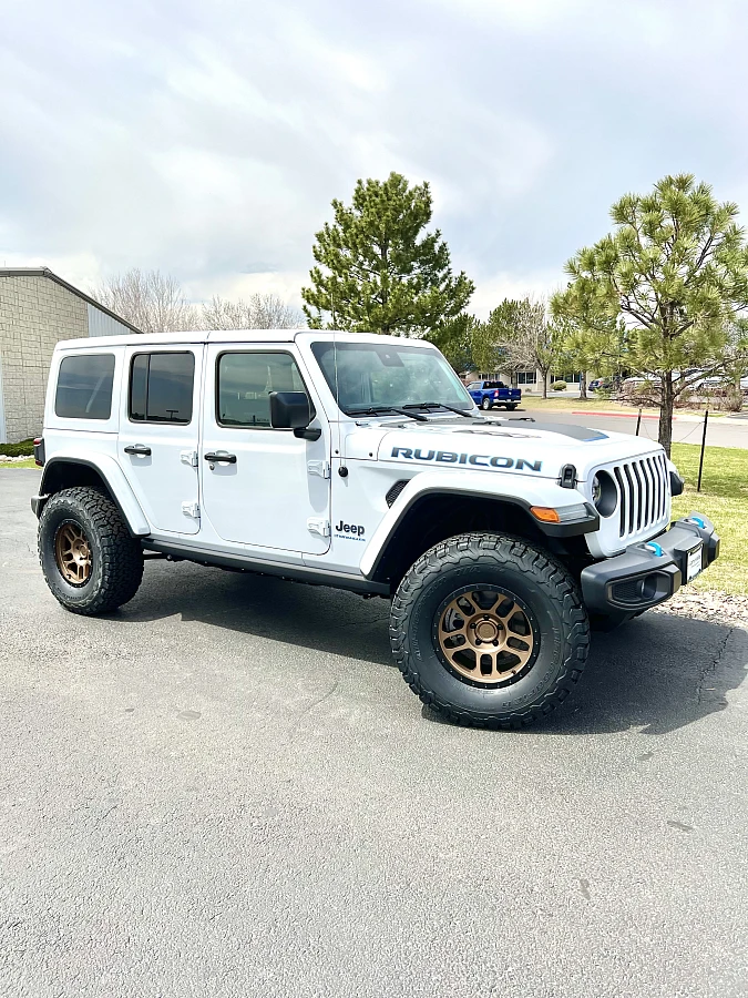Bronze AGP TRUX on 2024 Jeep Wrangler
