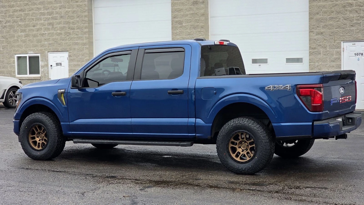 2025 Ford F-150 with AGP TRUX Bronze Wheels