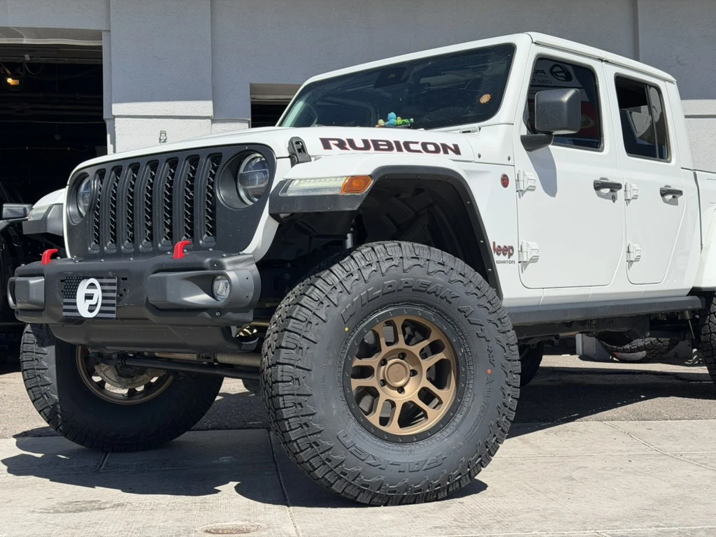 AGP Bronze Rims on 2025 Jeep Gladiator