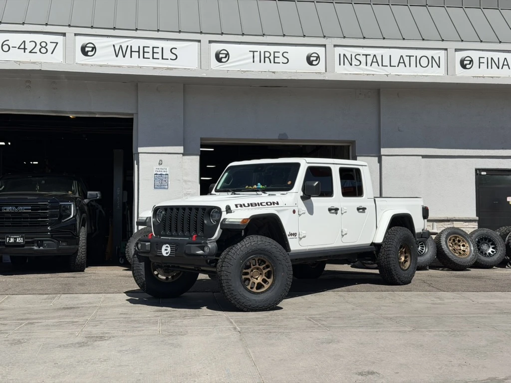 AGP TRUX Bronze Aftermarket Wheel on 2025 Jeep Gladiator