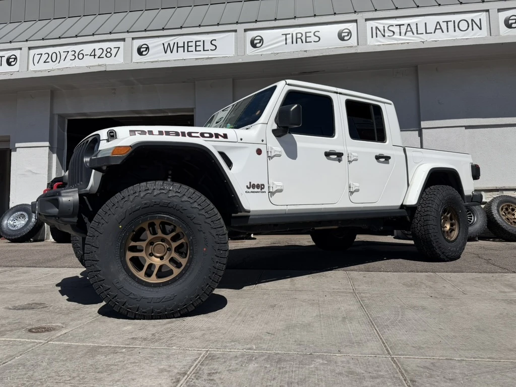 2025 Jeep Gladiator AGP TRUX Bronze Custom Wheels