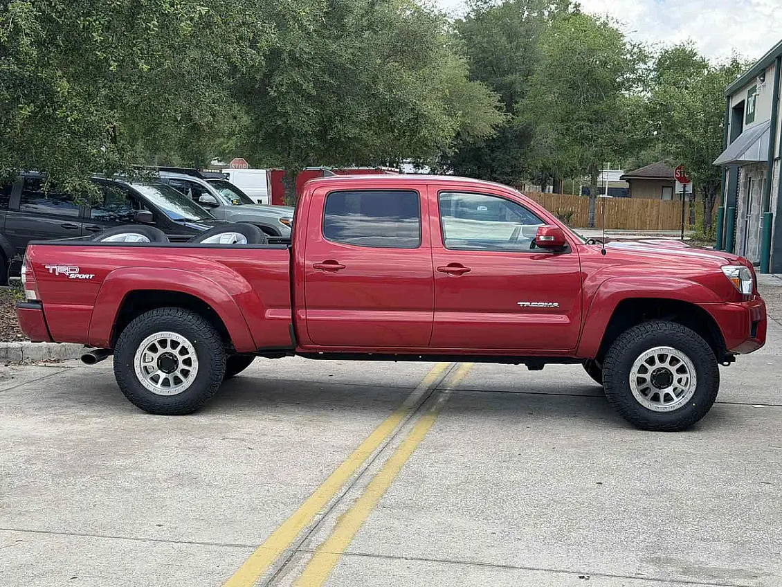 Basta RF1 Polished Silver on 2008 Toyota Tacoma