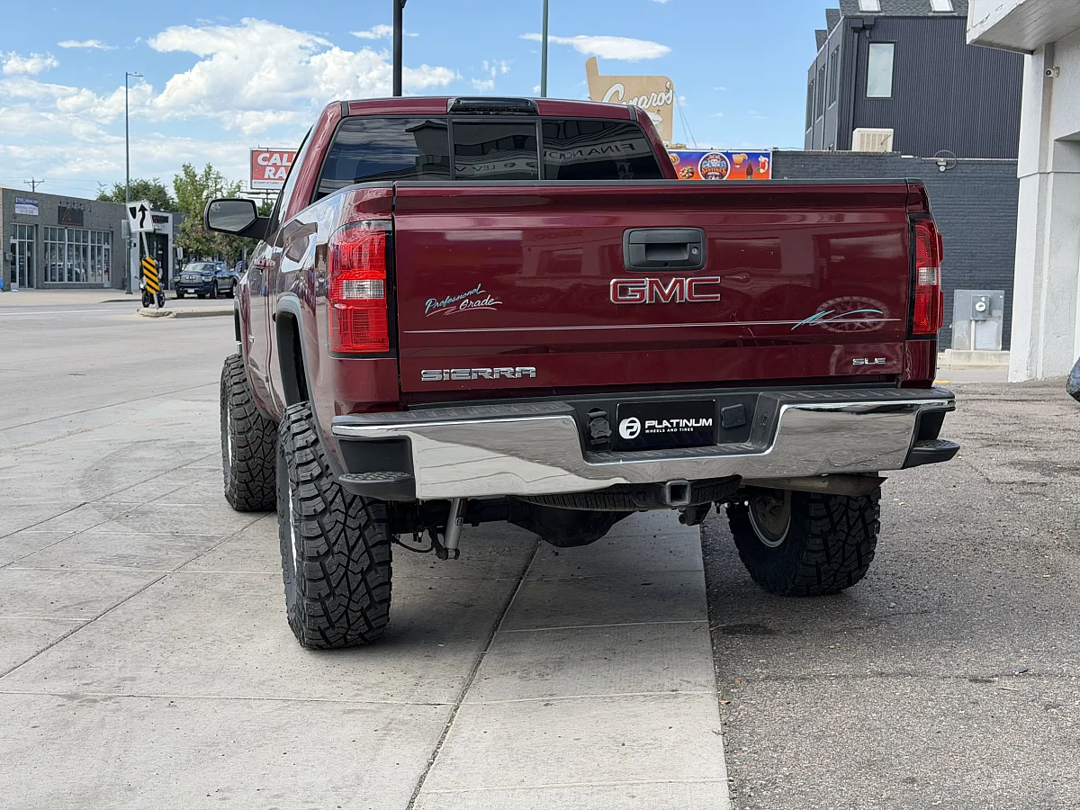 2014 GMC Sierra 1500 with Basta RF1 Polished Silver Wheels
