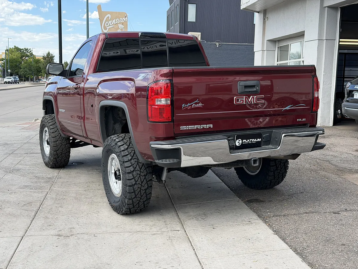 Basta RF1 Polished Silver Rim on 2014 GMC Sierra 1500