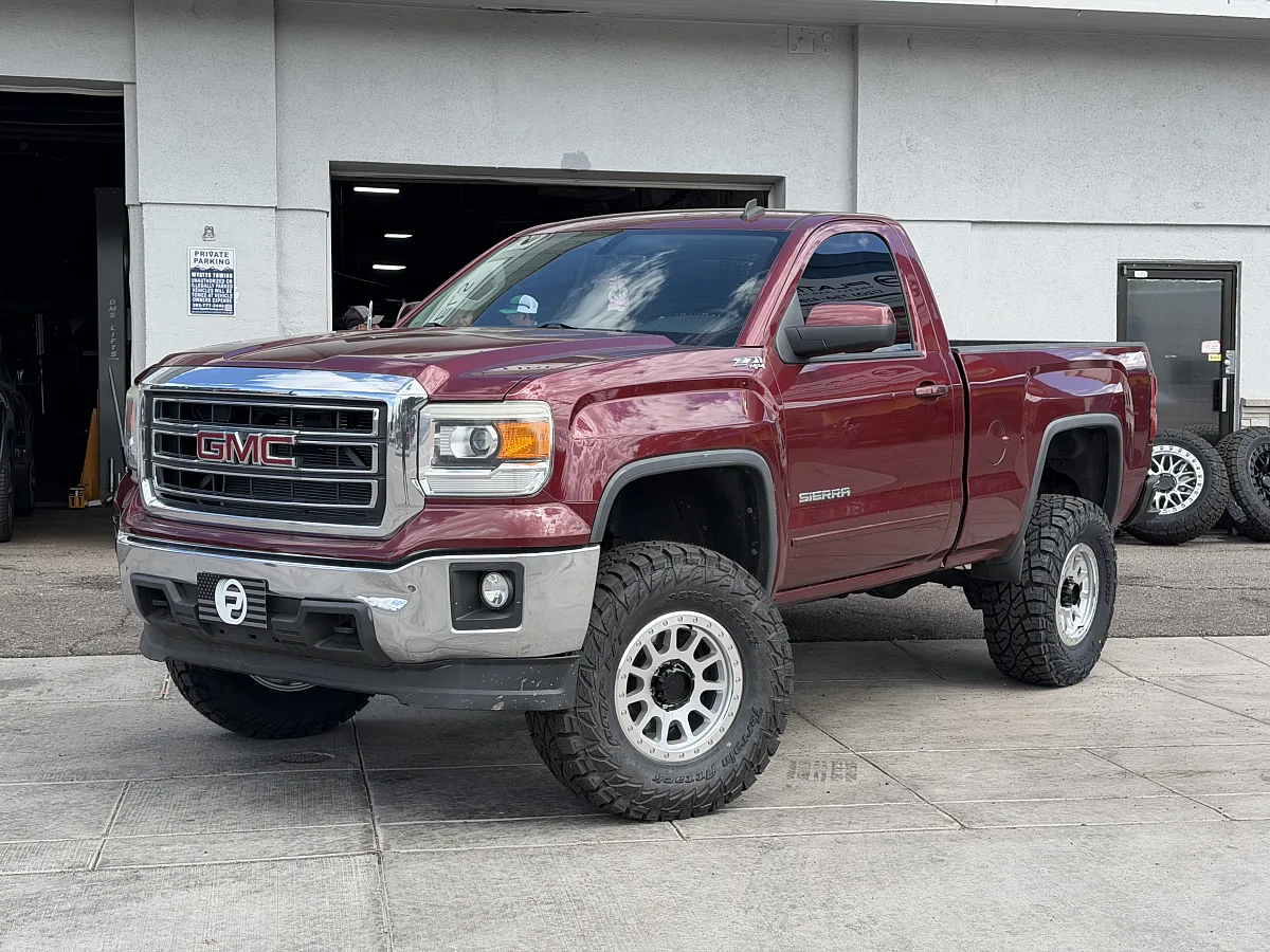 Polished Silver Basta RF1 on 2014 GMC Sierra 1500
