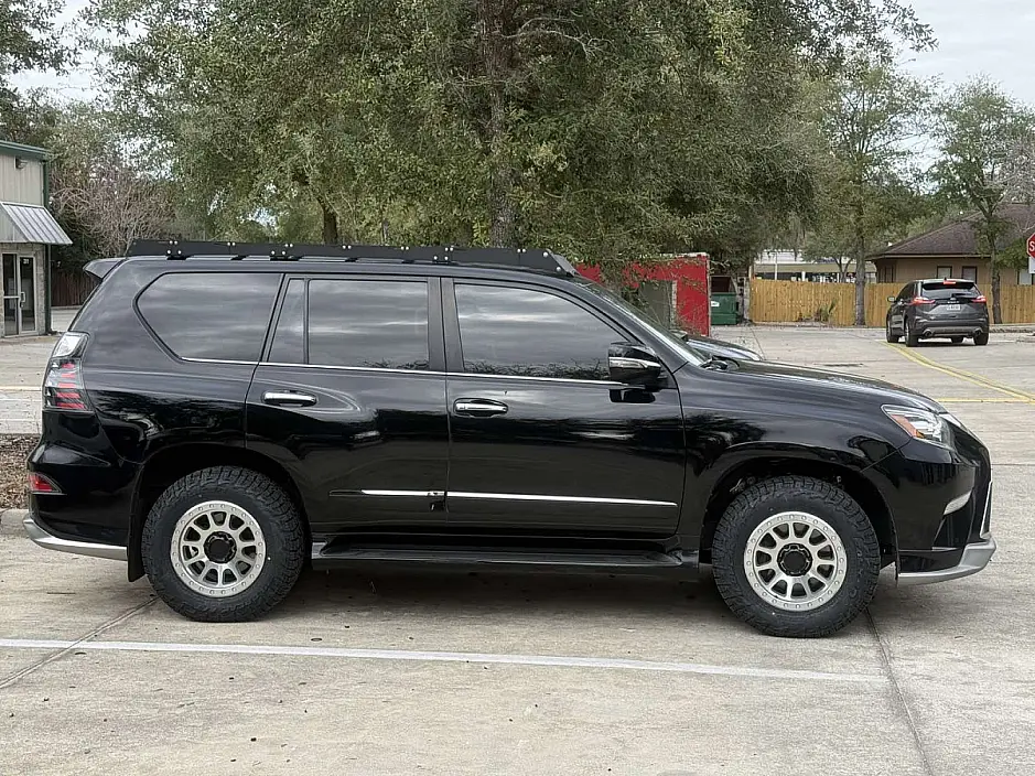 2021 Lexus GX with Basta RF1 Polished Silver Rims
