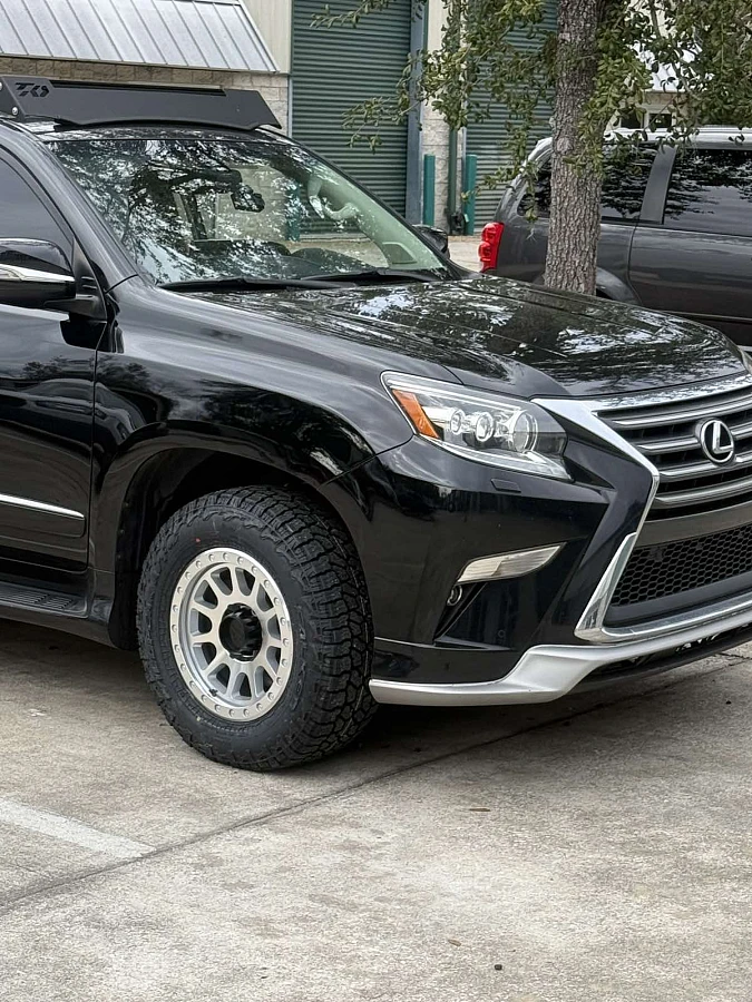 Basta RF1 Polished Silver on 2021 Lexus GX
