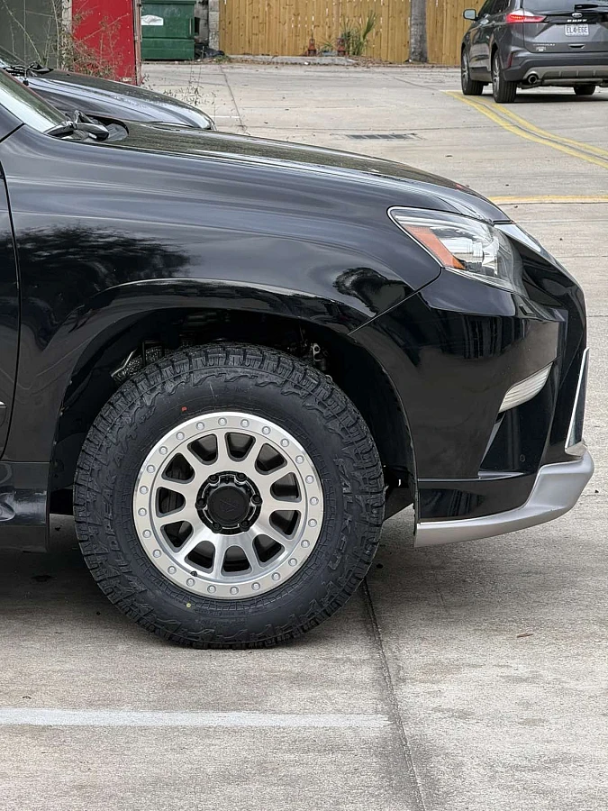 Basta RF1 Polished Silver Rim on 2021 Lexus GX
