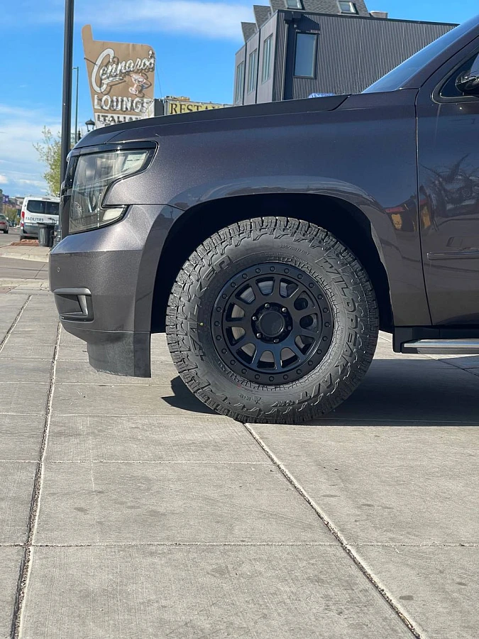 Black Basta RF1 on 2016 Chevrolet Tahoe