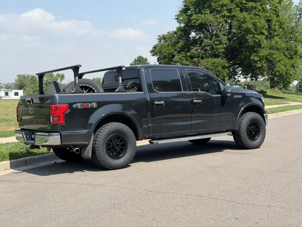 2020 Ford F-150 with Basta RF1 Black Wheels