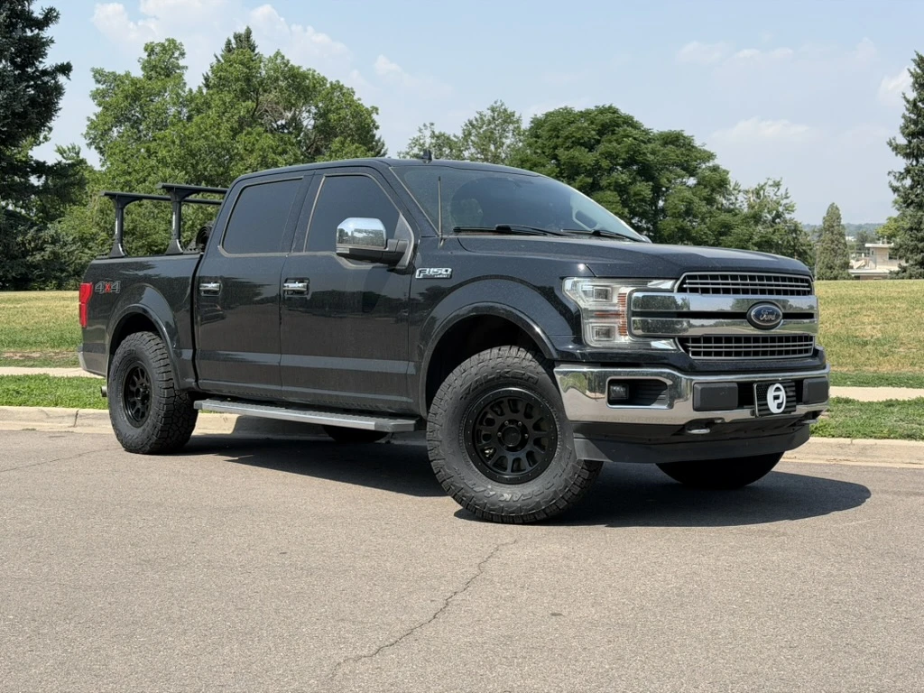 Basta RF1 Black Aftermarket Wheel on 2020 Ford F-150