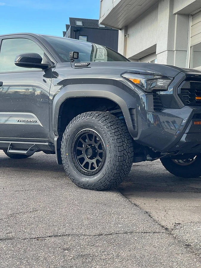 Black Basta RF1 on 2025 Toyota Tacoma