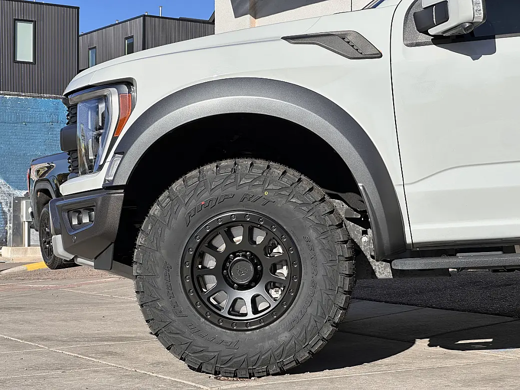 2026 Ford F-150 with Basta RF1 Black Wheels