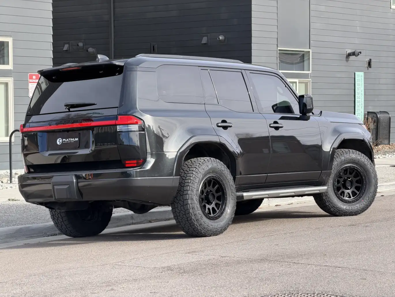 Basta RF1 Black Aftermarket Wheel on 2026 Lexus GX