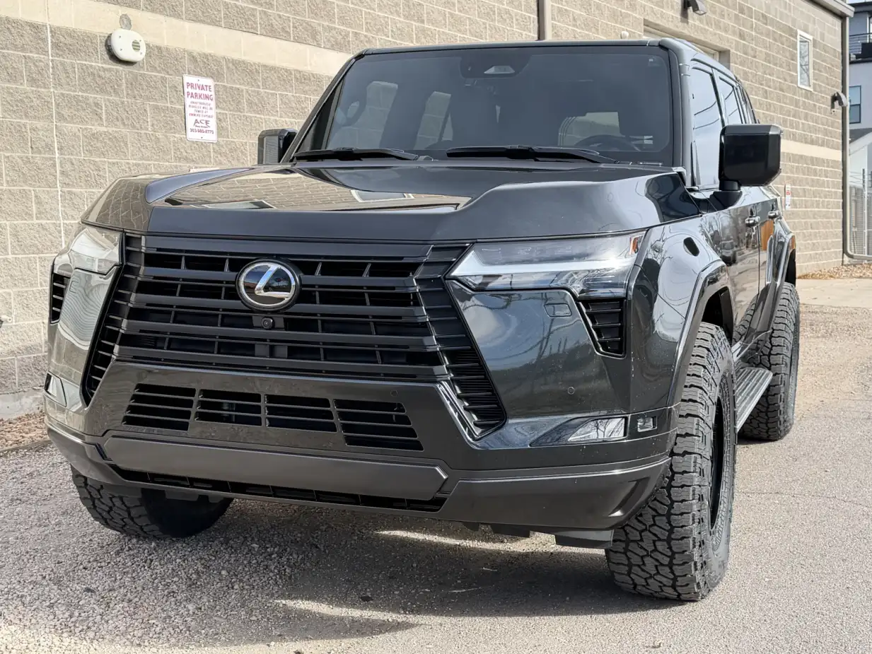 2026 Lexus GX with Basta RF1 Black Rims