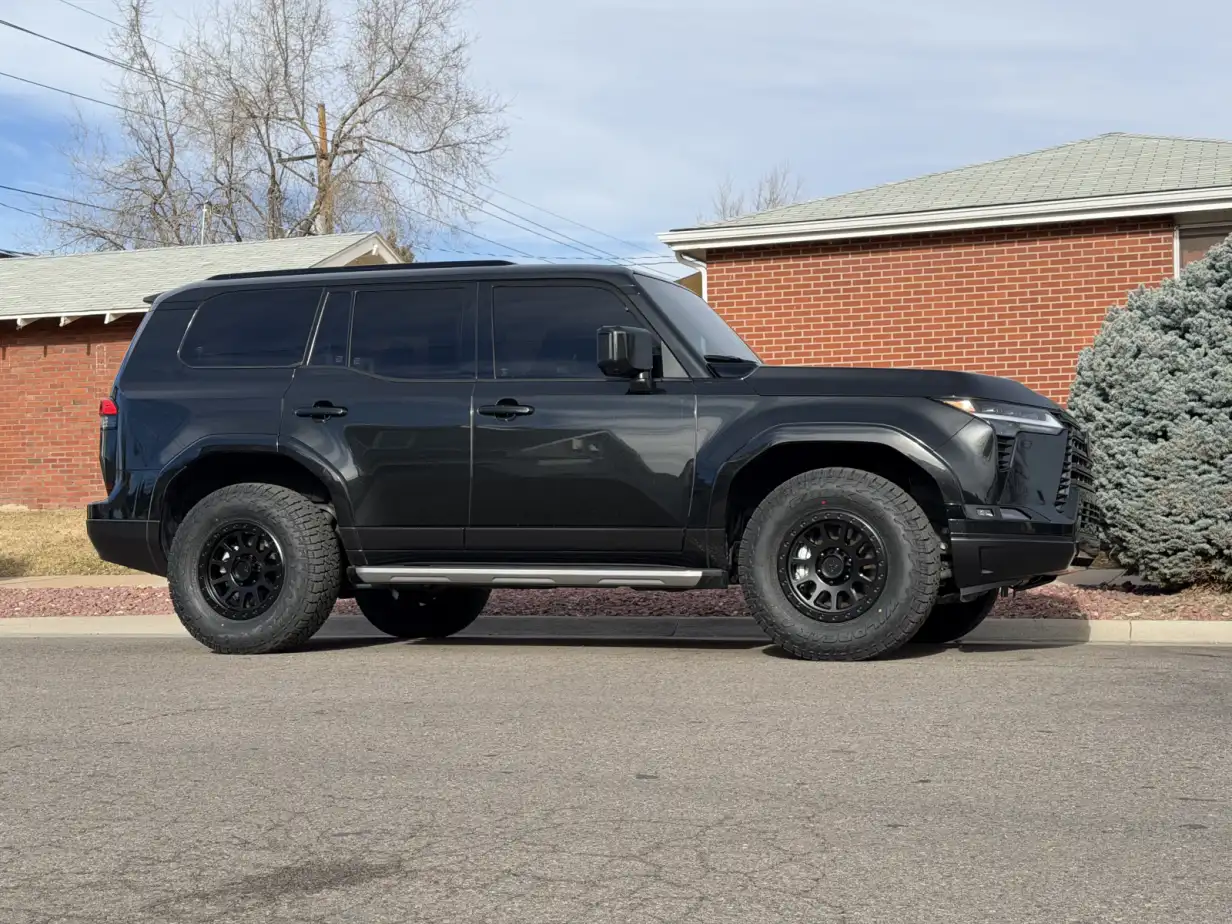 2026 Lexus GX Rolling on Basta RF1 Black
