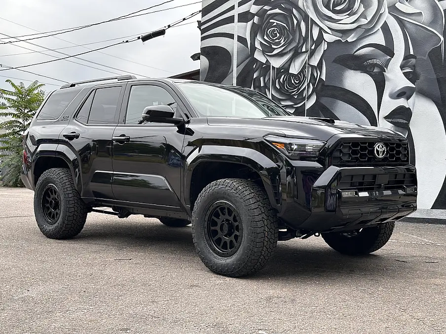 2026 Toyota 4Runner Equipped with Basta RF1 Black