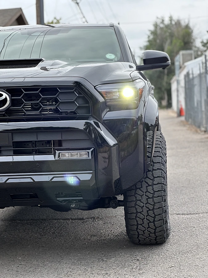 2026 Toyota 4Runner with Basta RF1 Black Rims
