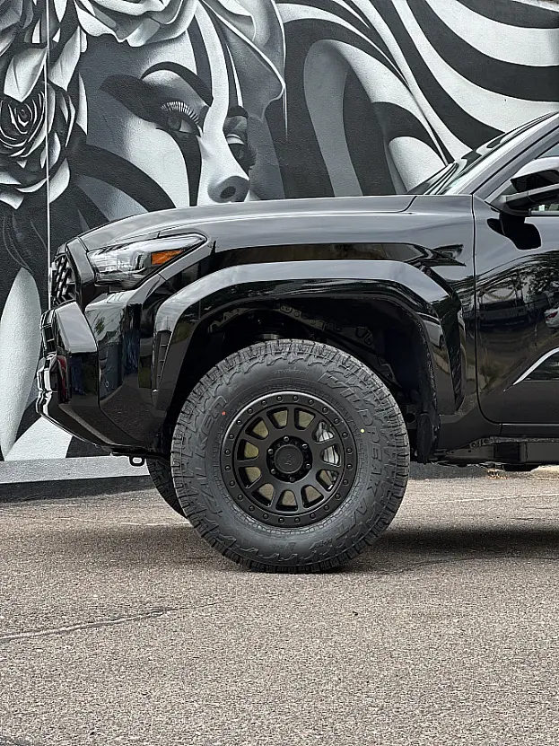 2026 Toyota 4Runner Fitted with Black Basta RF1 Rims