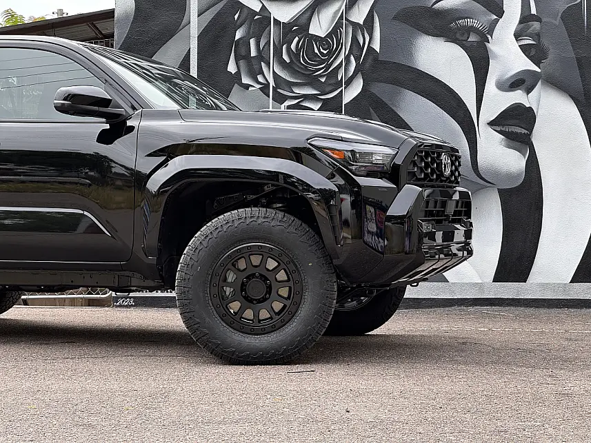 Basta RF1 Black Aftermarket Wheel on 2026 Toyota 4Runner