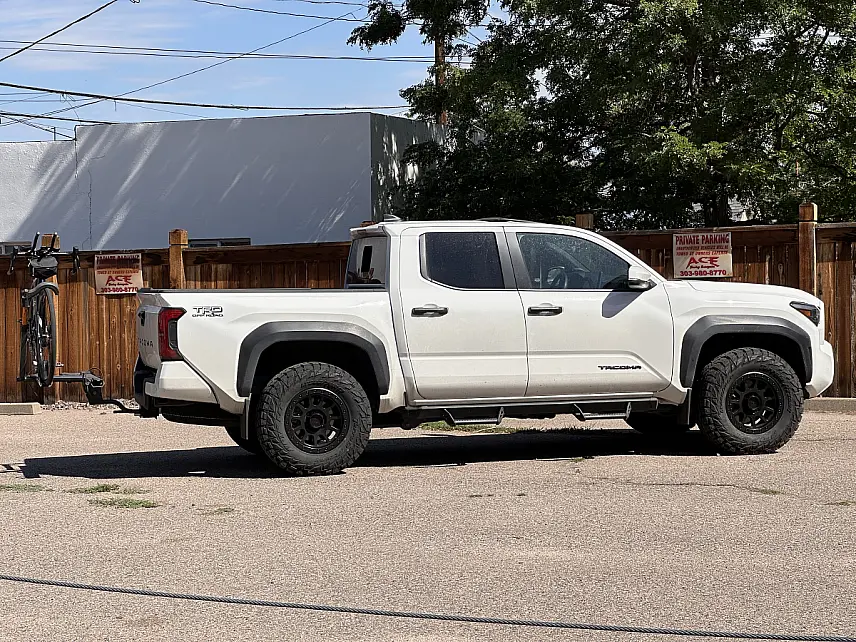 2026 Toyota Tacoma with Basta RF1 Black Rims