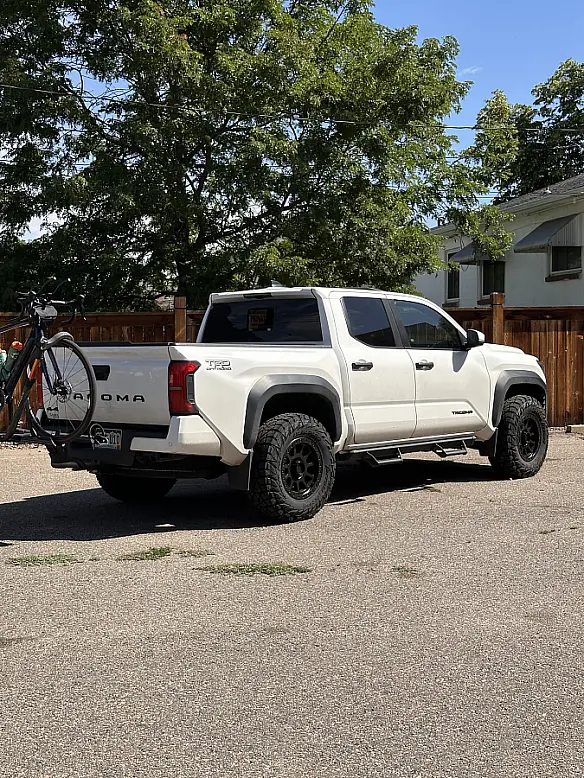 Basta Black RF1 Wheel on 2026 Toyota Tacoma