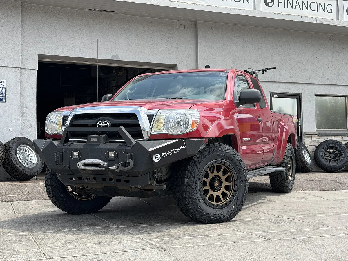 2007 Toyota Tacoma with Bronze Basta RF1 Rims