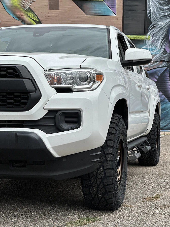 Basta RF1 Bronze Aftermarket Wheel on 2023 Toyota Tacoma